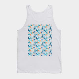 Happy Swimming a Paddling of Ducks Pattern III Tank Top